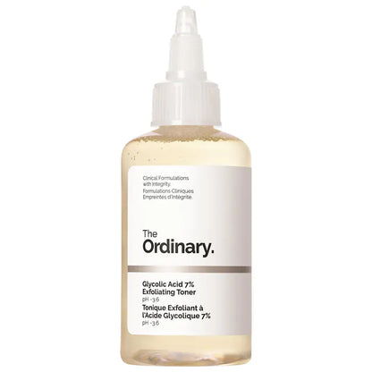 Tonico exfoliante de Acido glicólico 7% The Ordinary