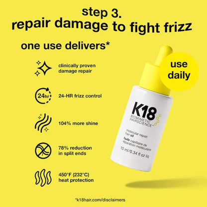 K18 Mini Damage Repair Essentials Hair Set