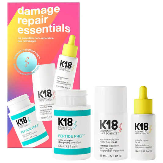 K18 Mini Damage Repair Essentials Hair Set