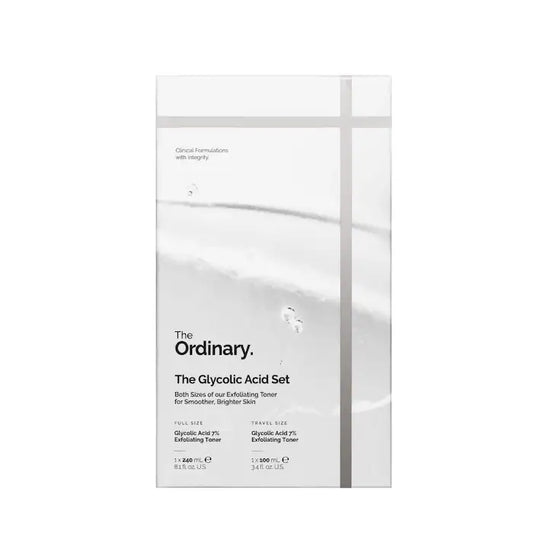 The Ordinary Set de regalo de tónico exfoliante ácido glicólico