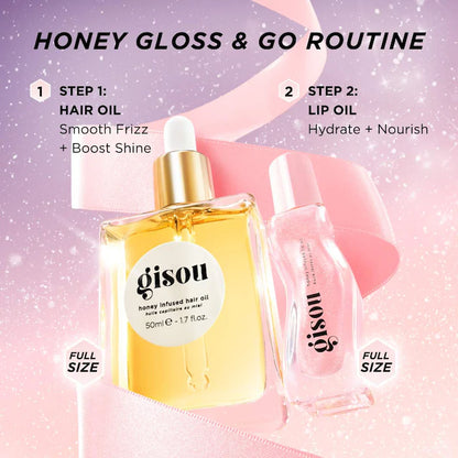 Gisou Estuche económico Honey Gloss & Go Duo