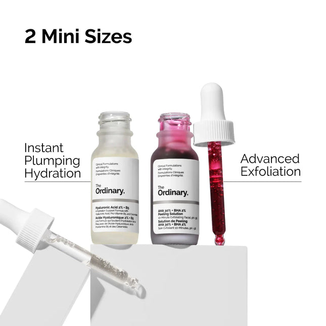 The Ordinary  The Resurface & Hydrate Set with Hyaluronic Acid Serum + AHA