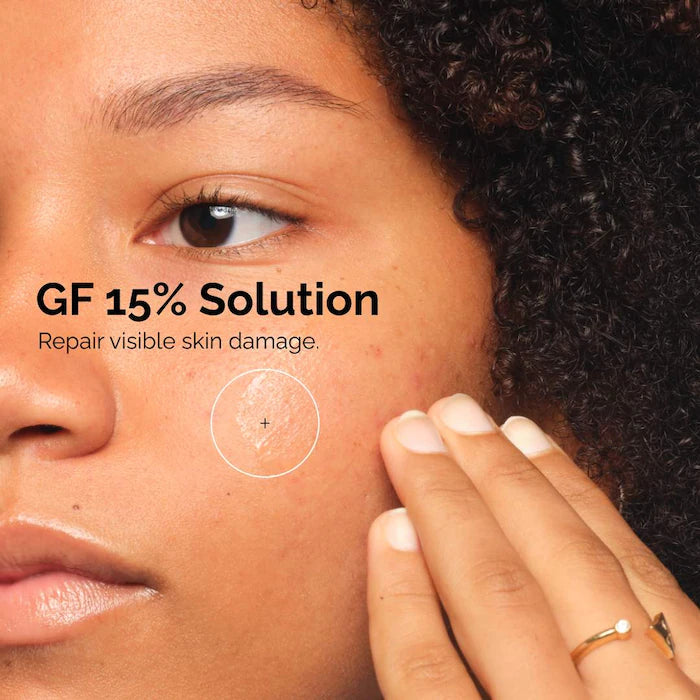 The Ordinary  Suero GF 15% para una reparación visible de la piel y las arrugas