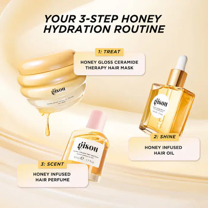 Gisou  Honey Gloss Ceramide Therapy Hydrating Hair Mask 75ml