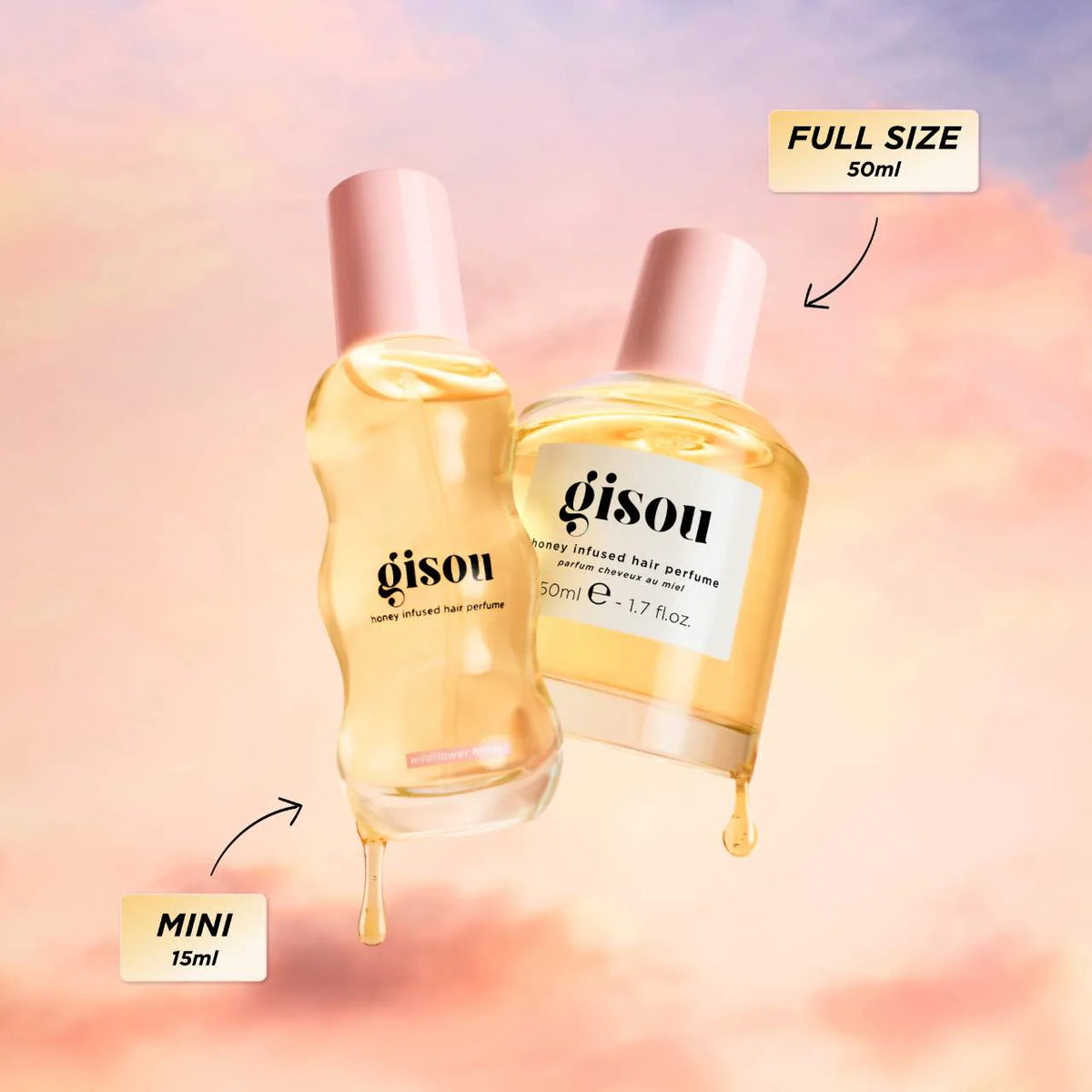 Gisou Mini Wildflower Honey Infused Hair Perfume 15ml