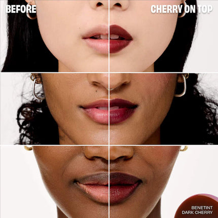 Benefit Benetint  Liquid Lip Blush & Cheek Tint-Dark Cherry