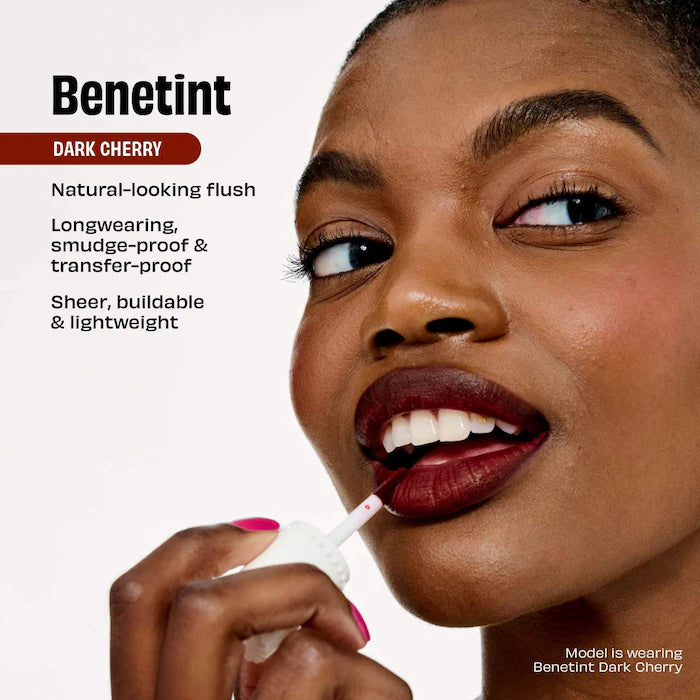 Benefit Benetint  Liquid Lip Blush & Cheek Tint-Dark Cherry