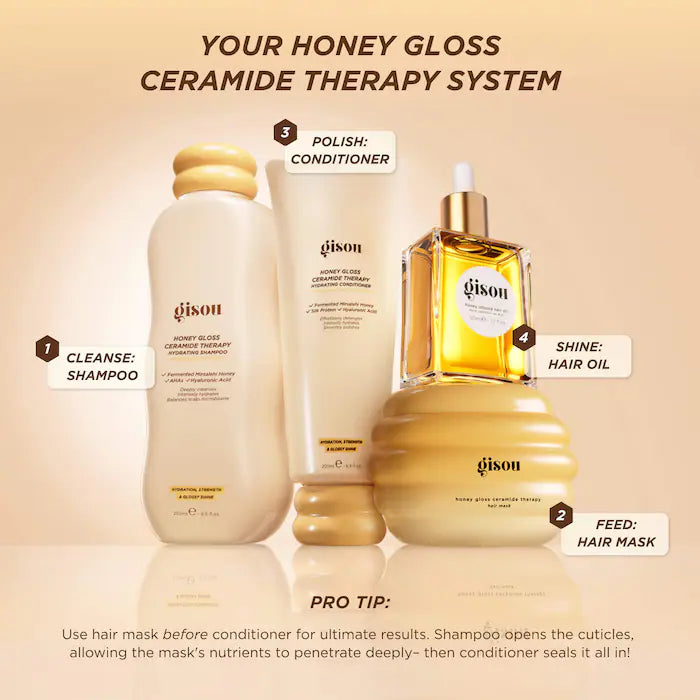 Gisou  Honey Gloss Ceramide Therapy Hydrating Conditioner