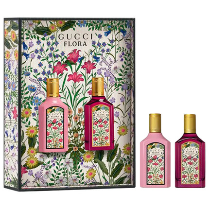 Gucci Mini Duo Floral Gorgeous Gardenia Perfume Gift Set 2x5ml