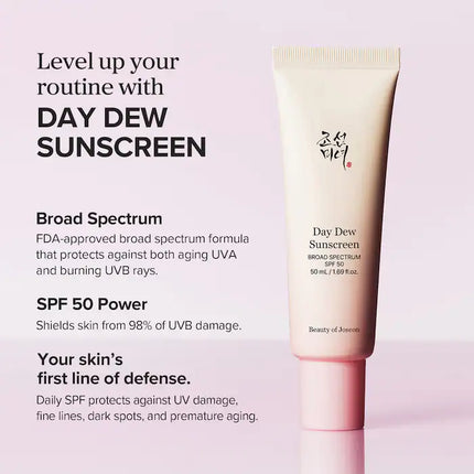 Beauty of Joseon  Day Dew Sunscreen Lightweight SPF 50