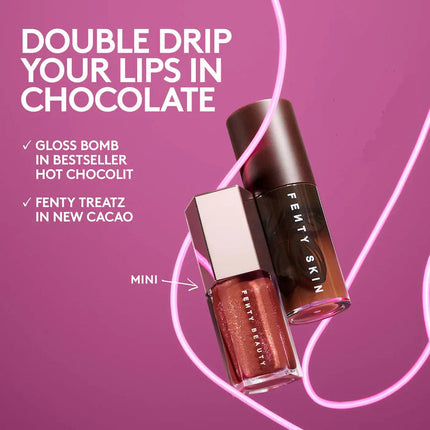 Fenty Chocolit Treatz Lip Luminizer + Lip Oil Duo