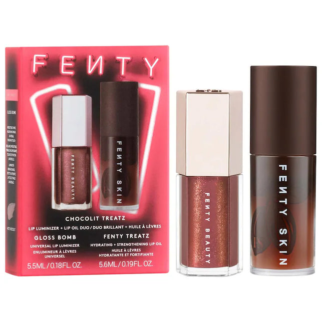 Fenty Chocolit Treatz Lip Luminizer + Lip Oil Duo