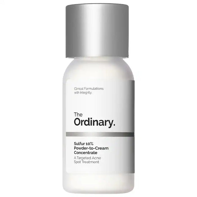 The Ordinary Sulfur 10% Powder-to-Cream Tratamiento localizado para el acné