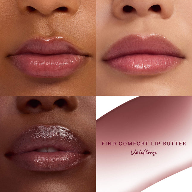 Rare Beauty Find Comfort Lip Butter Balm + Overnight Mask with Hyaluronic Acid Butter