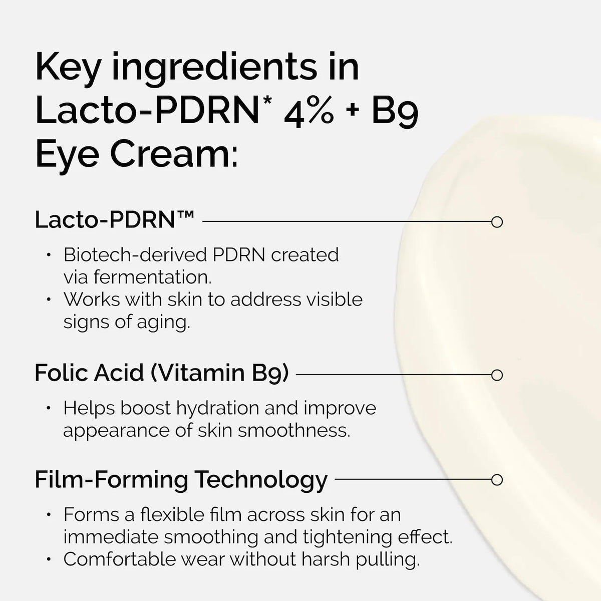 The Ordinary  Lacto-PDRN* 4% + B9 Eye Cream 15ml