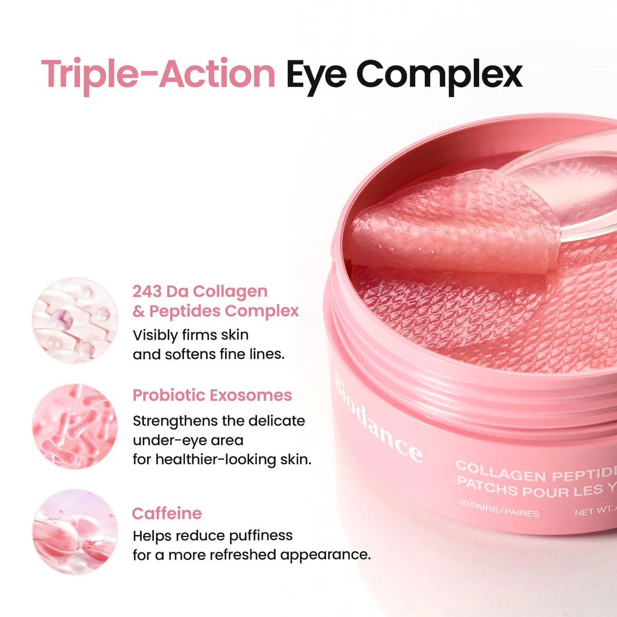 Biodance Collagen Peptide Eye Patch 30 pares