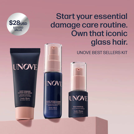 UNOVE  Deep Damage Repair Mini Trio Hair Set