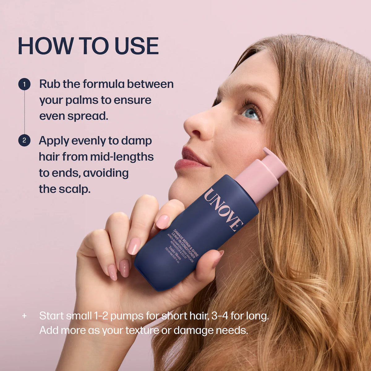 UNOVE  Damage Repair & Shine Leave-in Conditioner