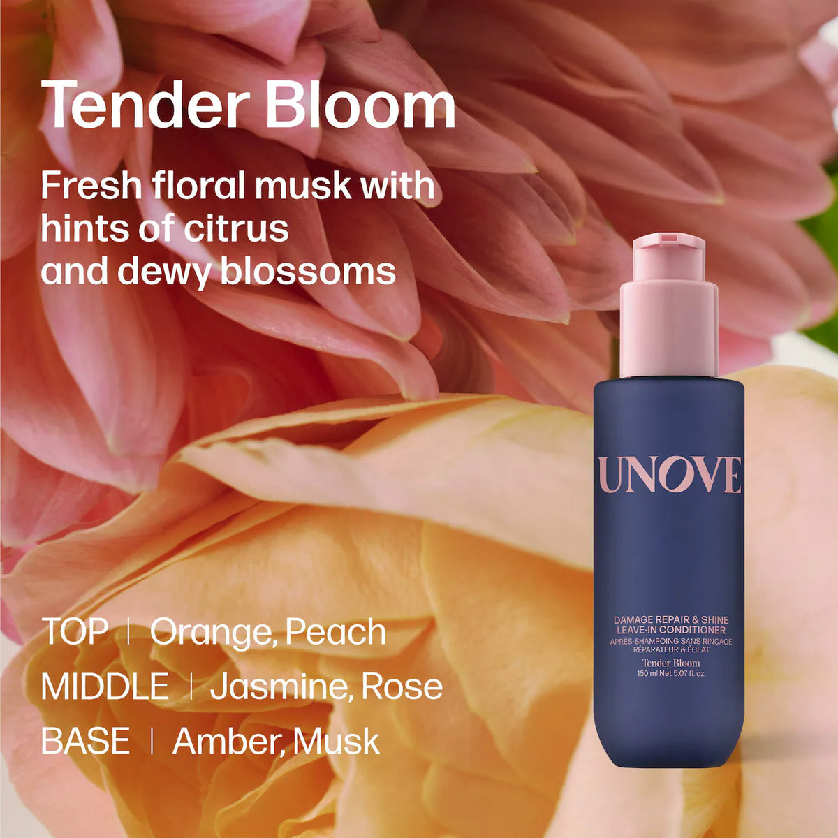 UNOVE  Damage Repair & Shine Leave-in Conditioner