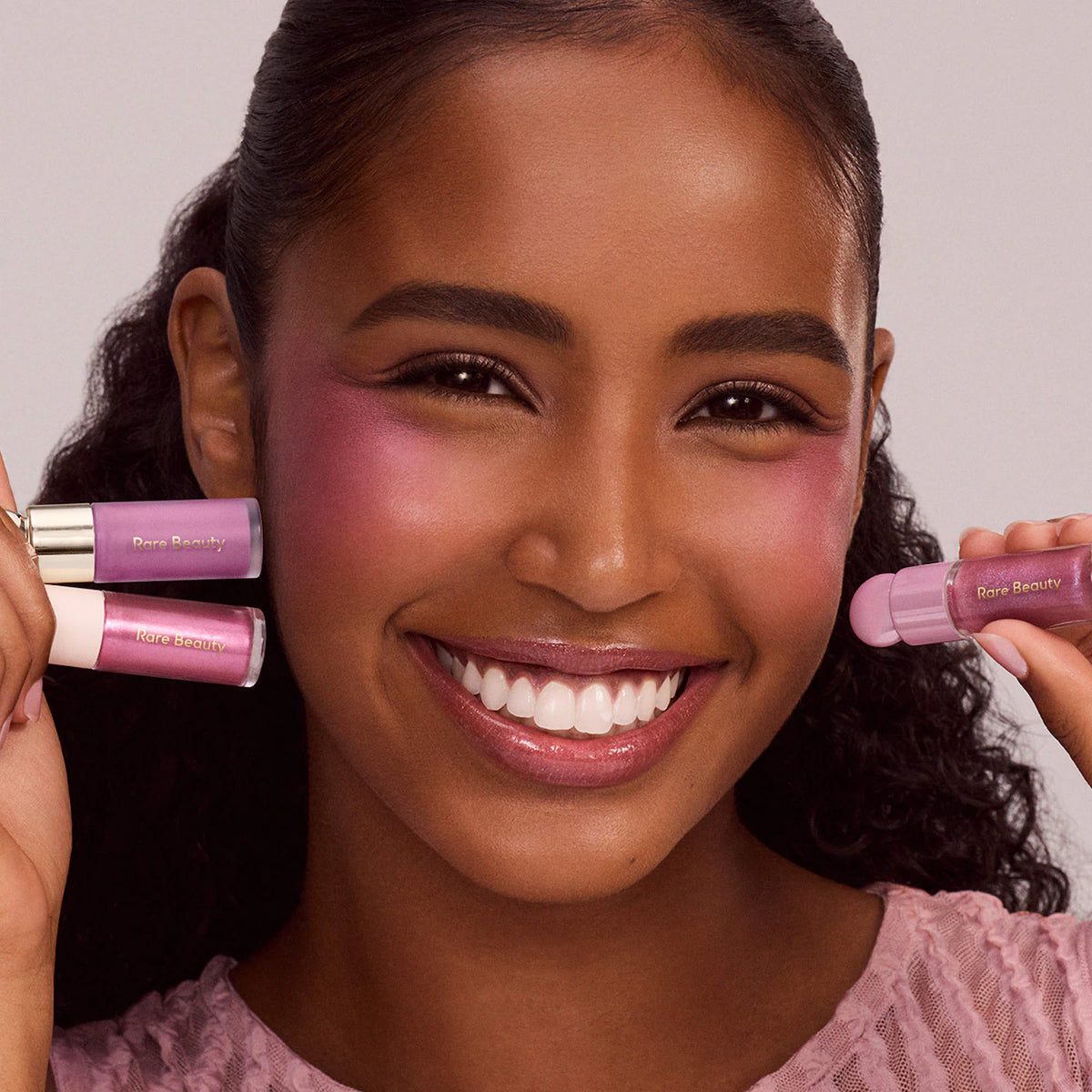 Rare Beauty by Selena Gomez Violet Faves Mini Cheek & Lip Trio