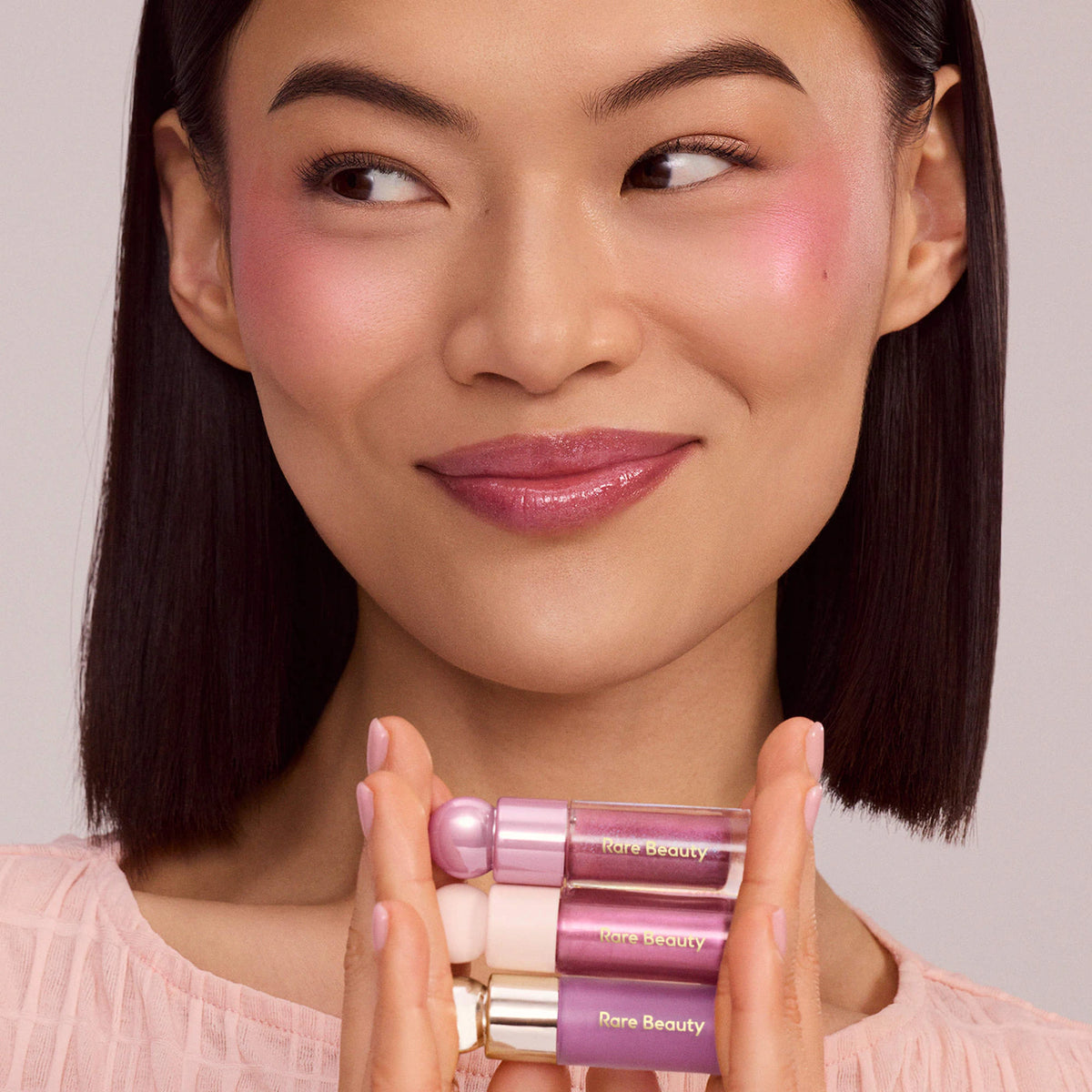Rare Beauty by Selena Gomez Violet Faves Mini Cheek & Lip Trio