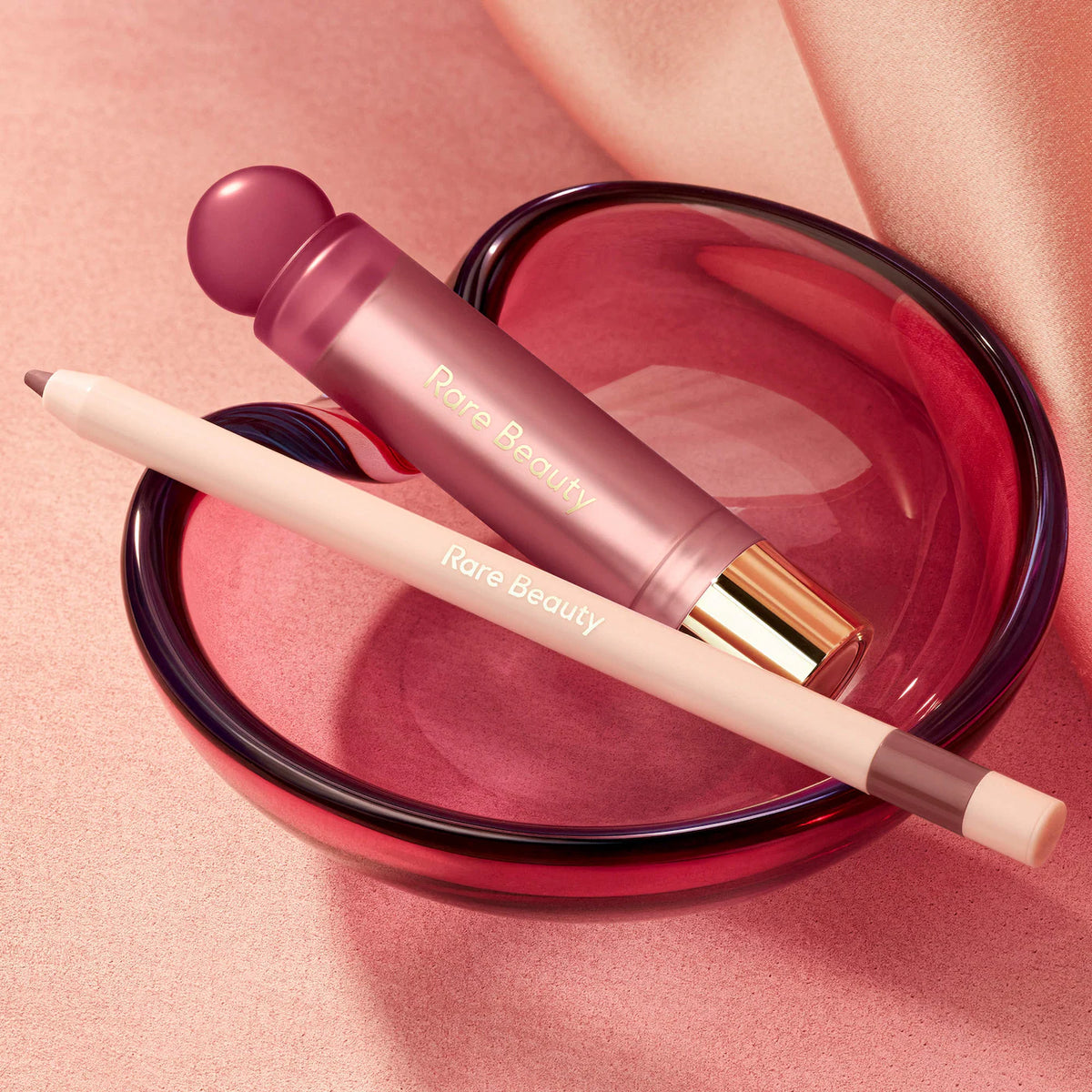 Rare Beauty by Selena Gomez  Mauve Faves Lip Duo Makeup Gift Set