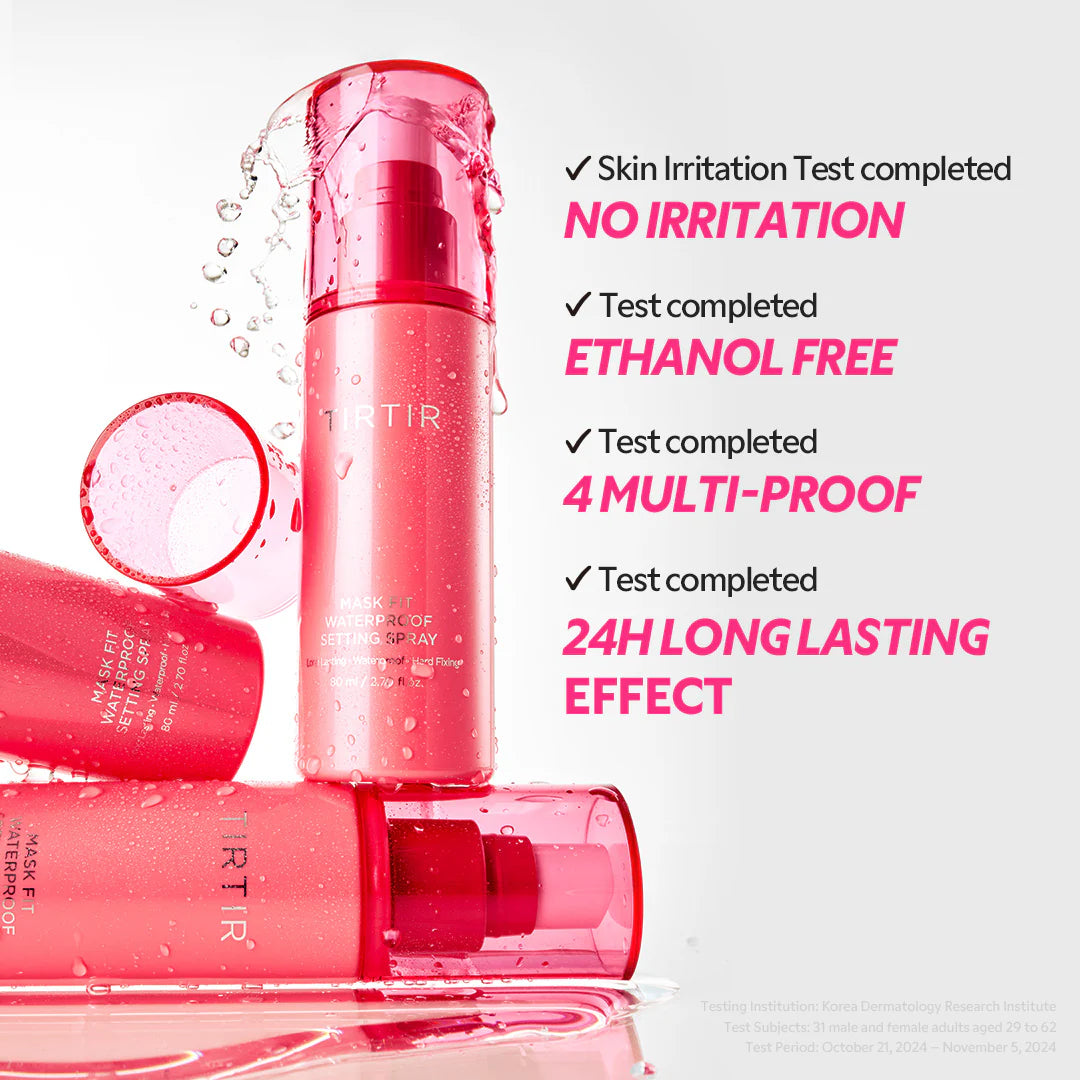 Spray fijador resistente al agua Mask Fit Tirtir 80ml