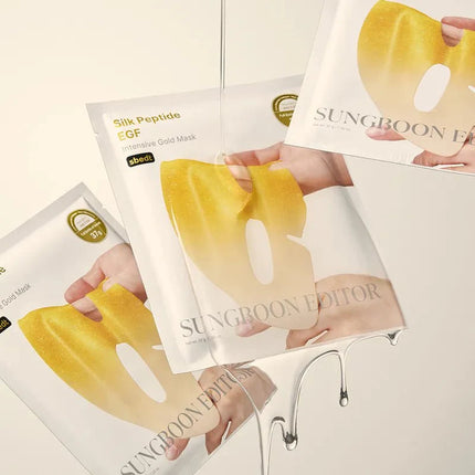 SUNGBOON EDITOR Silk Peptide EGF Intensive Gold Mask – 4u