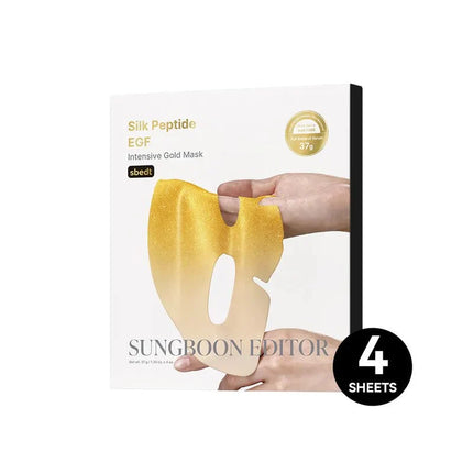 SUNGBOON EDITOR Silk Peptide EGF Intensive Gold Mask – 4u