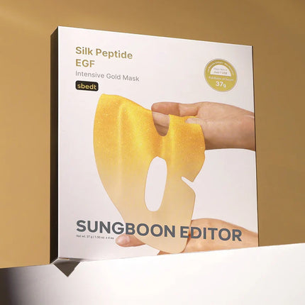 SUNGBOON EDITOR Silk Peptide EGF Intensive Gold Mask – 4u