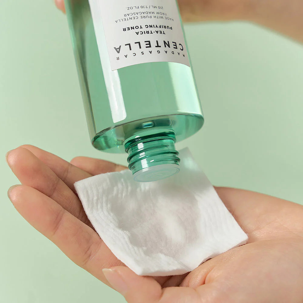 SKIN1004 Centella Tea-Trica Purifying Toner 210 ML Tonico Exfoliante para Piel Grasa Antiacné
