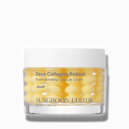 Sungboon Editor Deep Collagen Retinol Power Boosting Capsule Cream 50ml