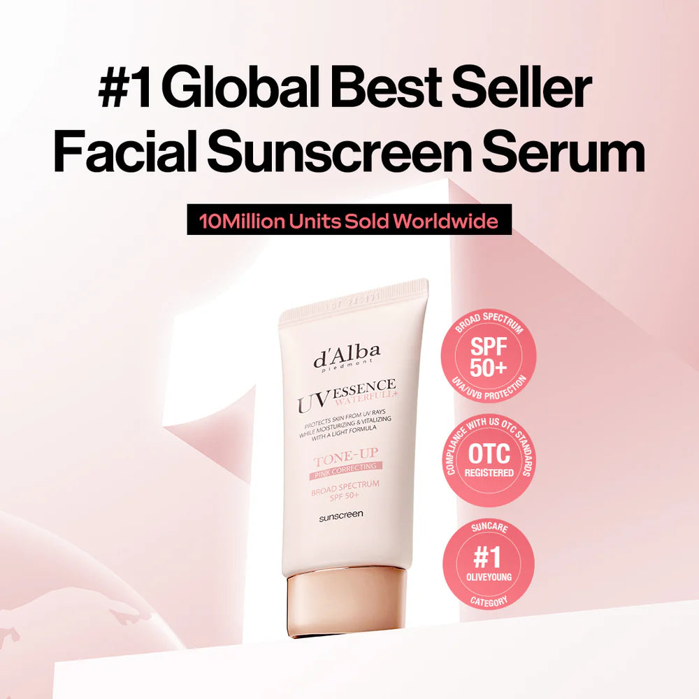 d'Alba Protector solar Tone Up Waterfull SPF50+