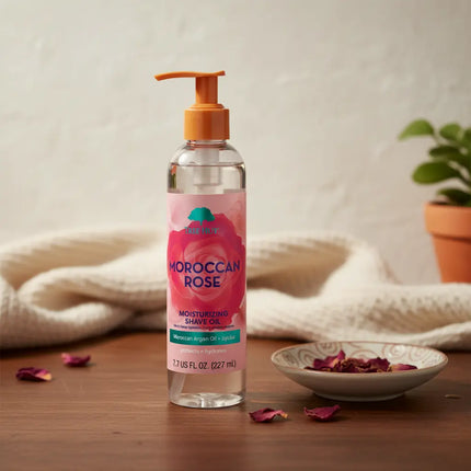 Tree Hut Moroccan Rose Moisturizing Shave Oil – Aceite Hidratante para Afeitado 227 ml