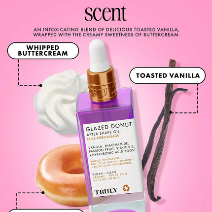 Truly Glazed Donut After Shave Oil 90ml