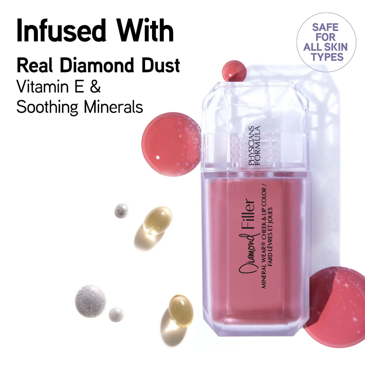 Physicians Formula Diamond Filler Cheek & Lip Color – Rubor y Color para Labios