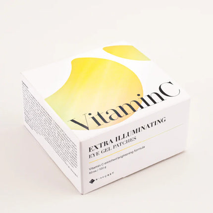 K-Secret Parche de gel VITAMIN C Extra Illuminating Eye Gel Patches 60unidades