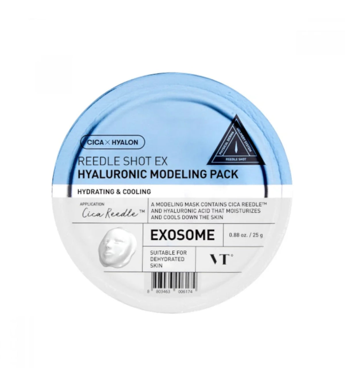 VT Reedle Shot Hyaluronic Modeling Pack 25g