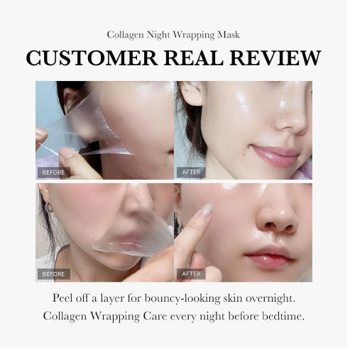 Medicube Mascarilla envolvente de colágeno para la noche- Collagen Night Wrapping Mask 75ml