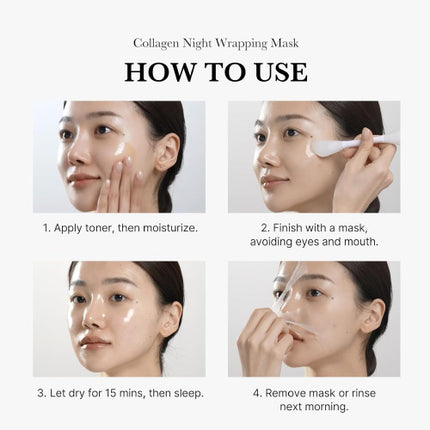 Medicube Mascarilla envolvente de colágeno para la noche- Collagen Night Wrapping Mask 75ml