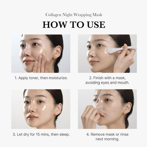 Medicube Mascarilla envolvente de colágeno para la noche- Collagen Night Wrapping Mask 75ml