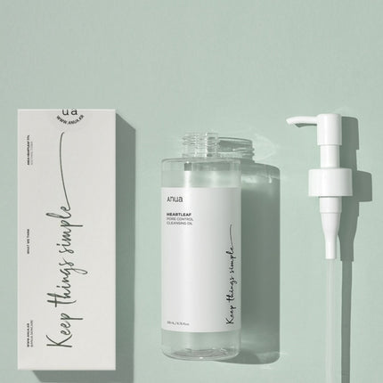 Anua Aceite limpiador para el control de poros Heartleaf