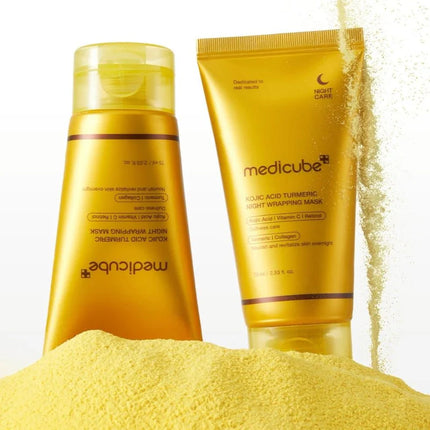 Medicube Mascarilla de cúrcuma con ácido kójico para toda la noche 75ml