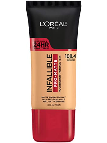 Bases Infallible Pro Mate 24HR para pieles mixtas a grasas