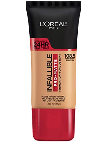 Bases Infallible Pro Mate 24HR para pieles mixtas a grasas