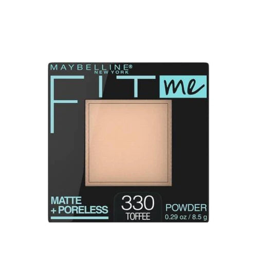 Maquillaje en Polvo Facial Compacto Sin Poros + Fit Me Matte Maybelline