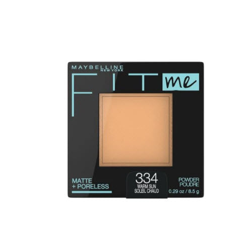 Maquillaje en Polvo Facial Compacto Sin Poros + Fit Me Matte Maybelline