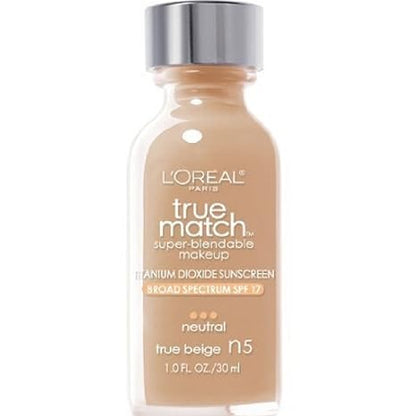 L'Oreal Paris Makeup True Match - Base líquida supermezclable