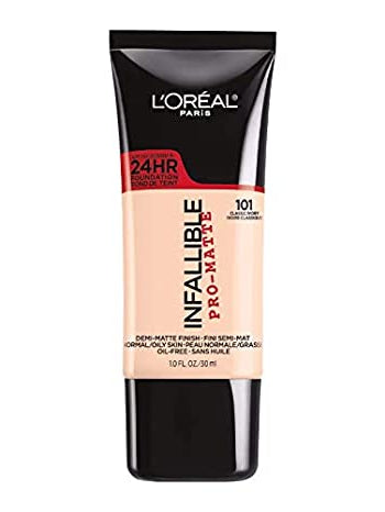 Bases Infallible Pro Mate 24HR para pieles mixtas a grasas